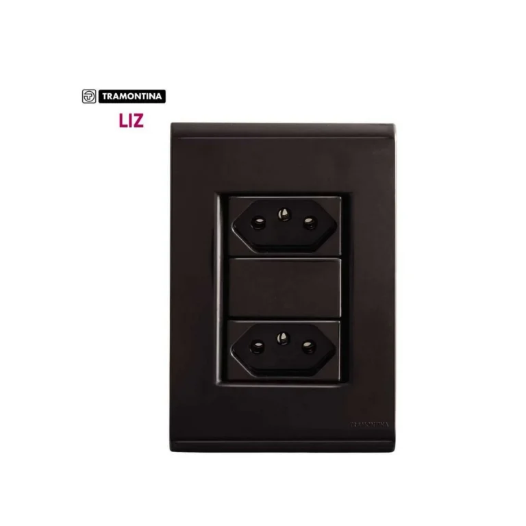 Cj 2 Tomadas 2P+T 20A/250V Liz
