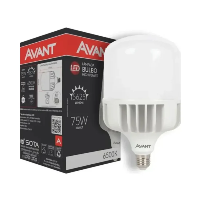 LED - Bulbo - Hp - E27 - 6500K - 75W - Bivolt - 5625
