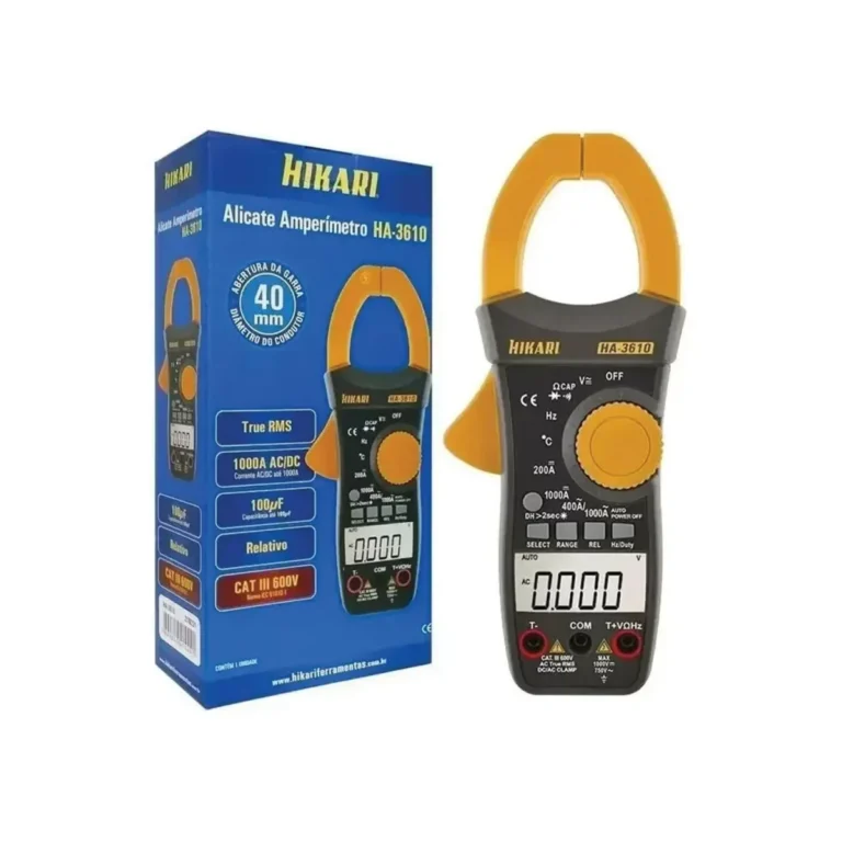 Alicate Amperimetro Digital Ha - 3610