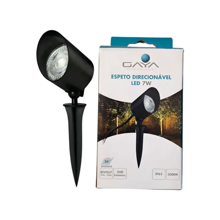 Espeto Jardim Direc 7W 3000K 560Lumens Gaya