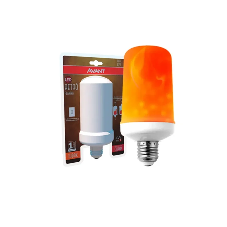Lâmpada Retro - Flamma - E27 - 4W Avant
