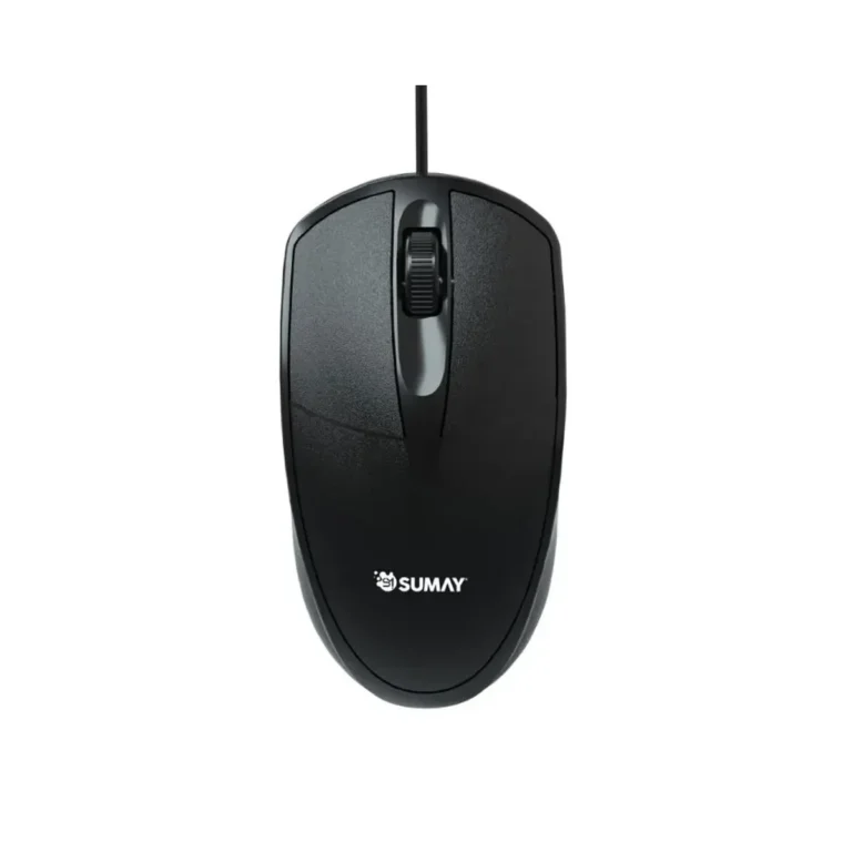 Mouse com Fio Óptico USB 1000Dpi Mo1310 Preto Sumay