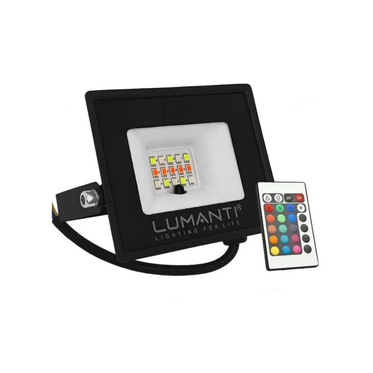 Refletor Smart LED 50W Rgb Autovolt Lumanti