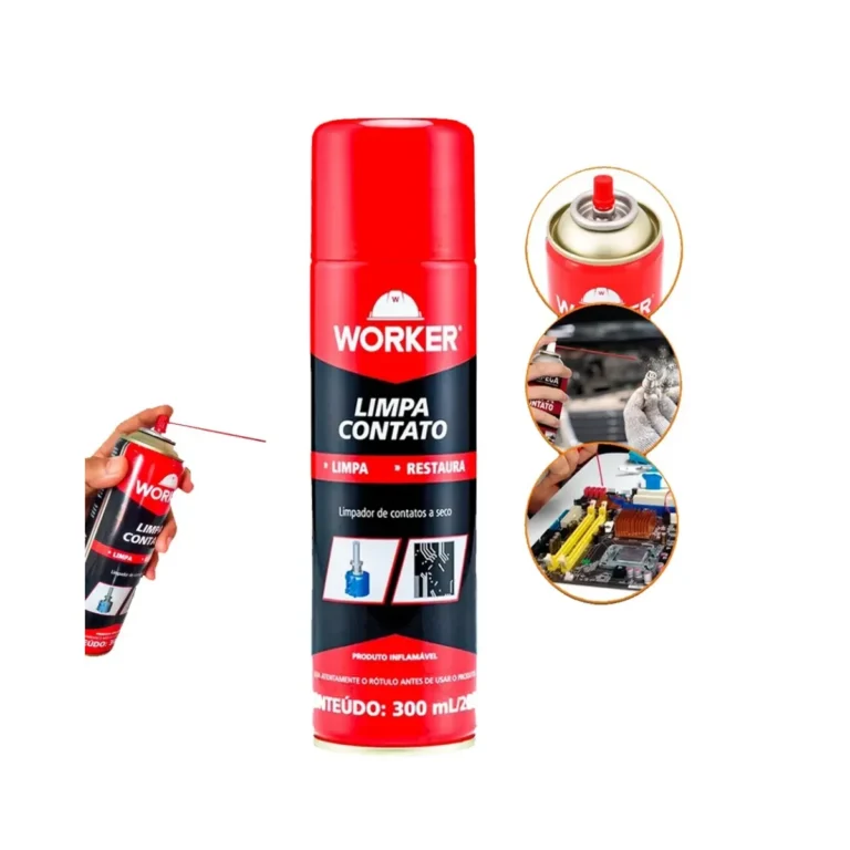 Limpa Contato Spray 300Ml/200G - Worker