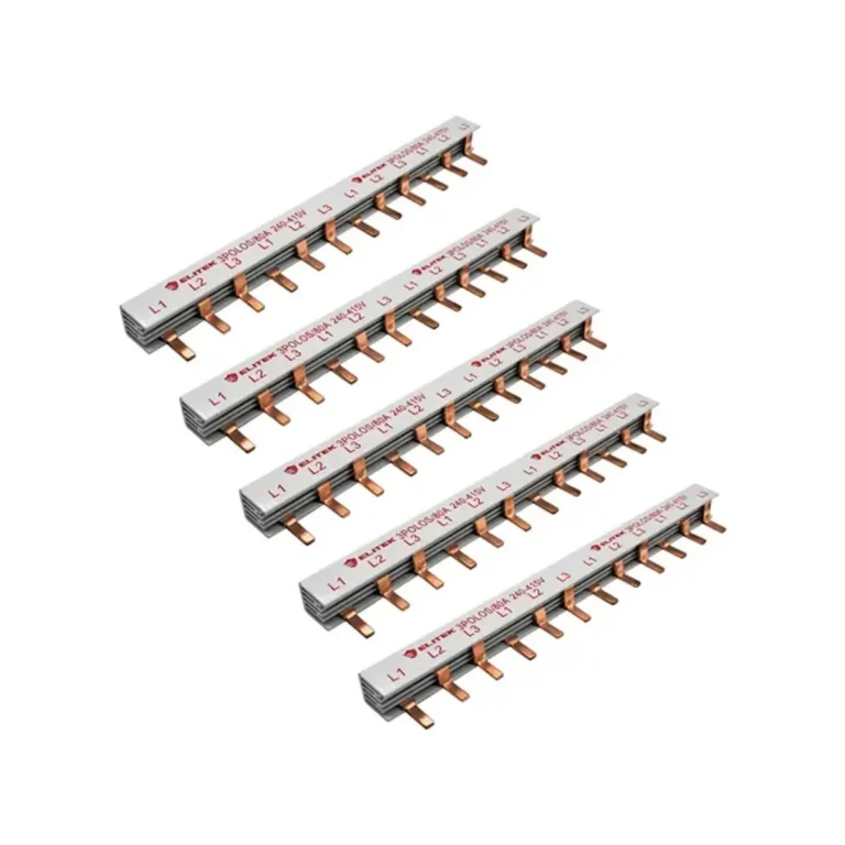 Barramento Pente Fase 80A - 12P - 21 cm - Tri