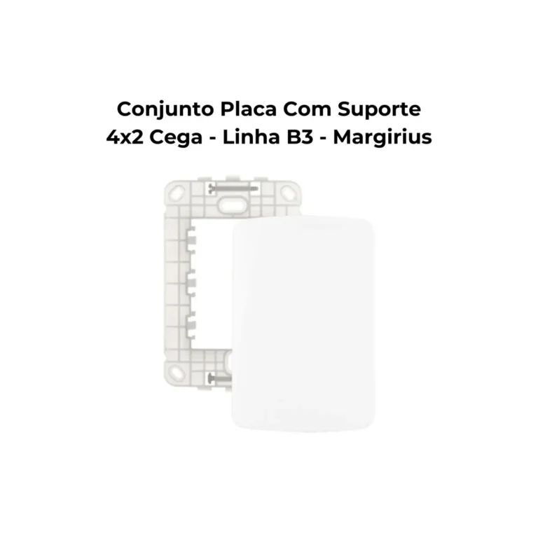 Conj Placa 4x2 Cega Infiniti Margirus