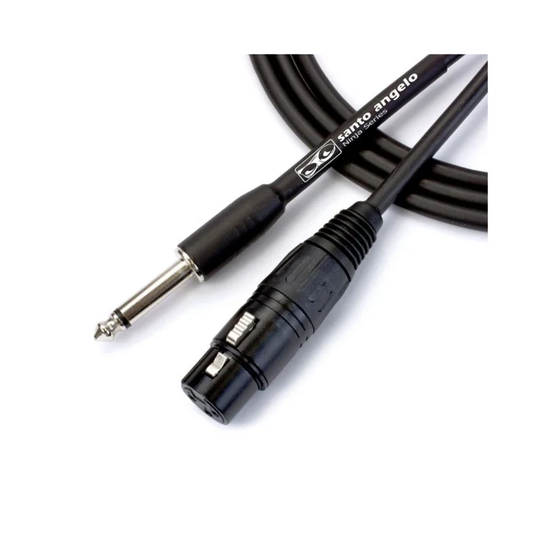 Cabo de Microf. Ninja Hg 0,20 mm P10/ XLR F. 03Ft 0,91 cm T