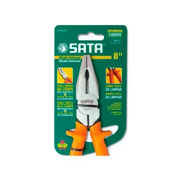 Alicate Universal 8" Eletricista Sata