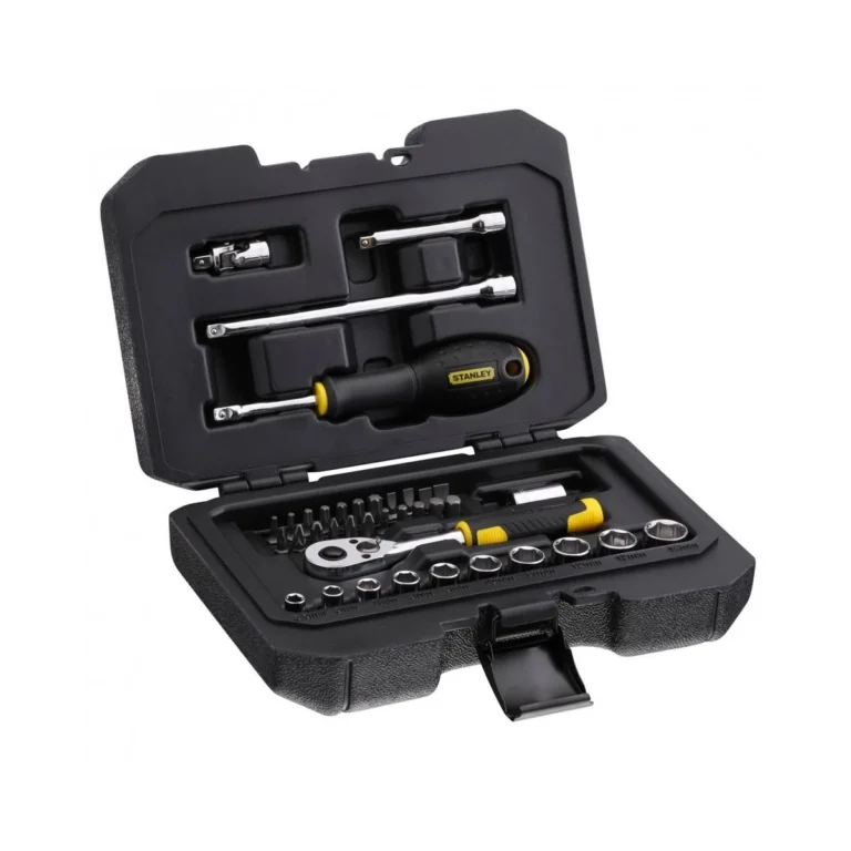 Jogo Soquetes 1/4" C/ 38 Pcs - Stanley