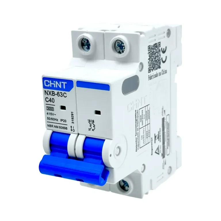 Disjuntor DIN Bipolar 40A 3Ka Nxb - 63C