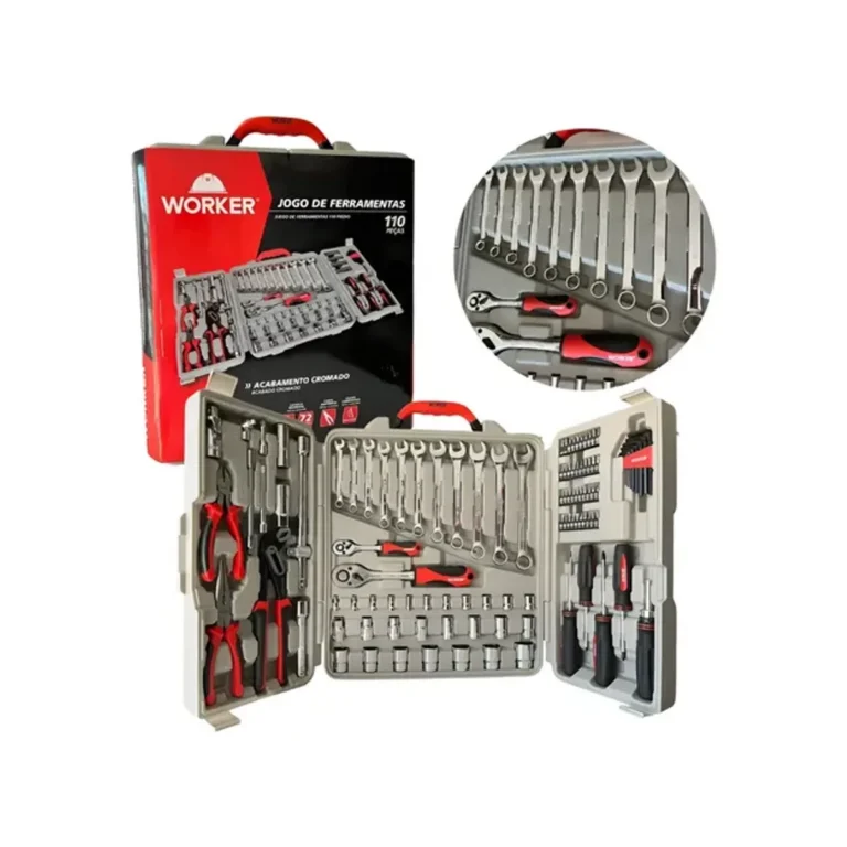 Jogo Ferramentas 110Pcs Worker