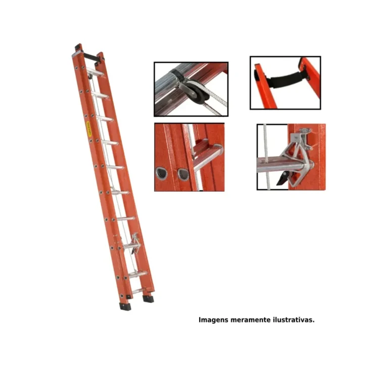 Escada Fibra Indus Extensivel 4,8x8,4M Worker