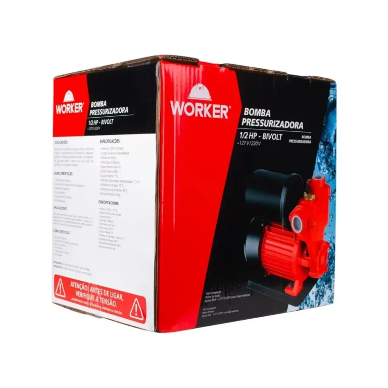 Bomba Pressurizadora 370W 1/2Hp 127V