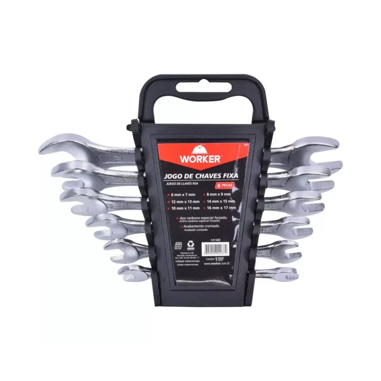 Jogo Chave Estrela 6A 17 mm 6 Pcs Worker