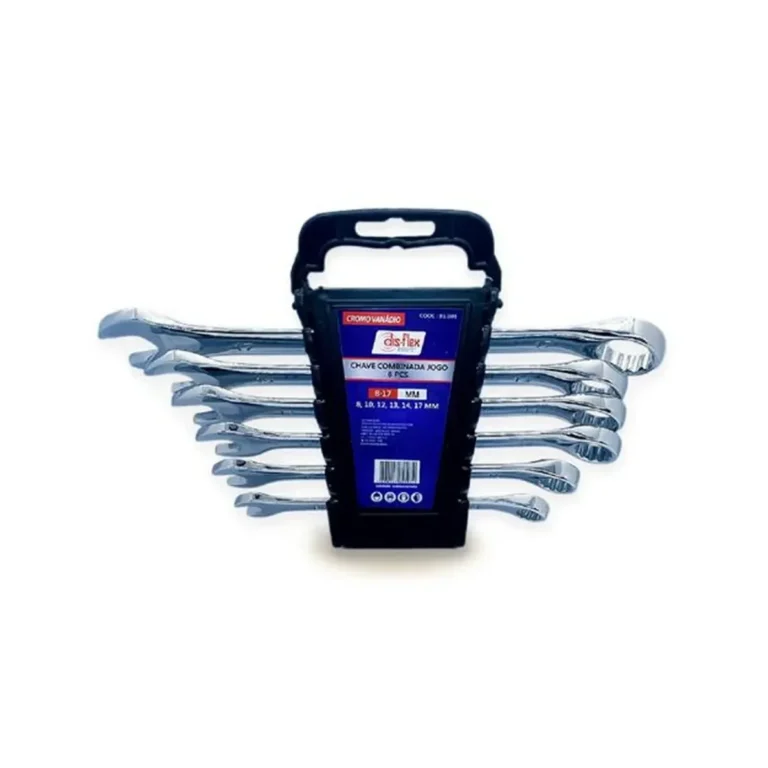 Jogo Chave Combinada Cr - V 6 - 17 mm 8Pcs Worker