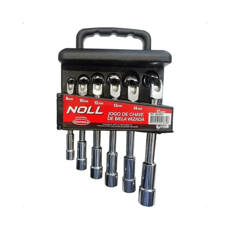 Jogo Chave Biela Vazada - 6Pcs/8 - 17 mm
