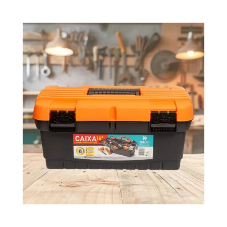 Caixa Ferramentas 16" 410 x 210 x 175 mm.