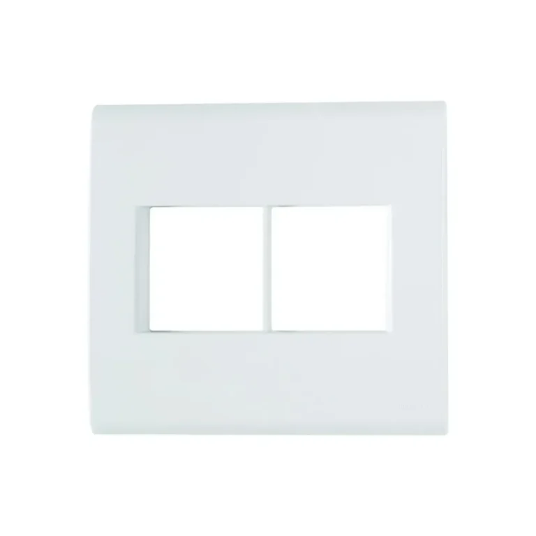 Placa 4x4 4 Postos Liz Branca
