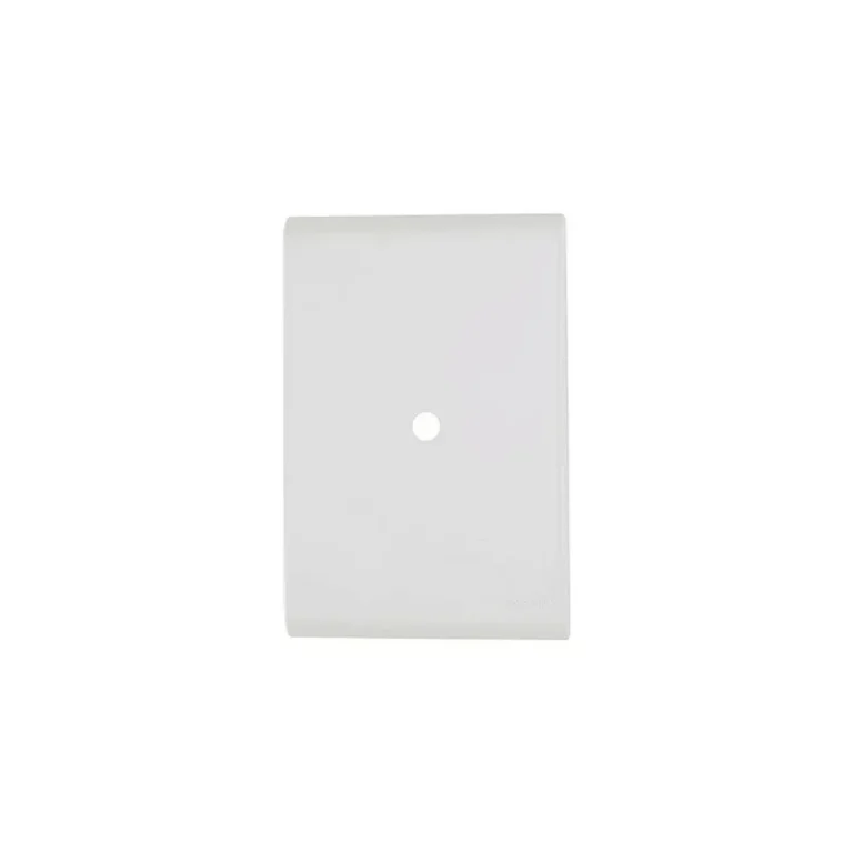 Placa 4x2 1 Furo 9,5 mm Liz Branca