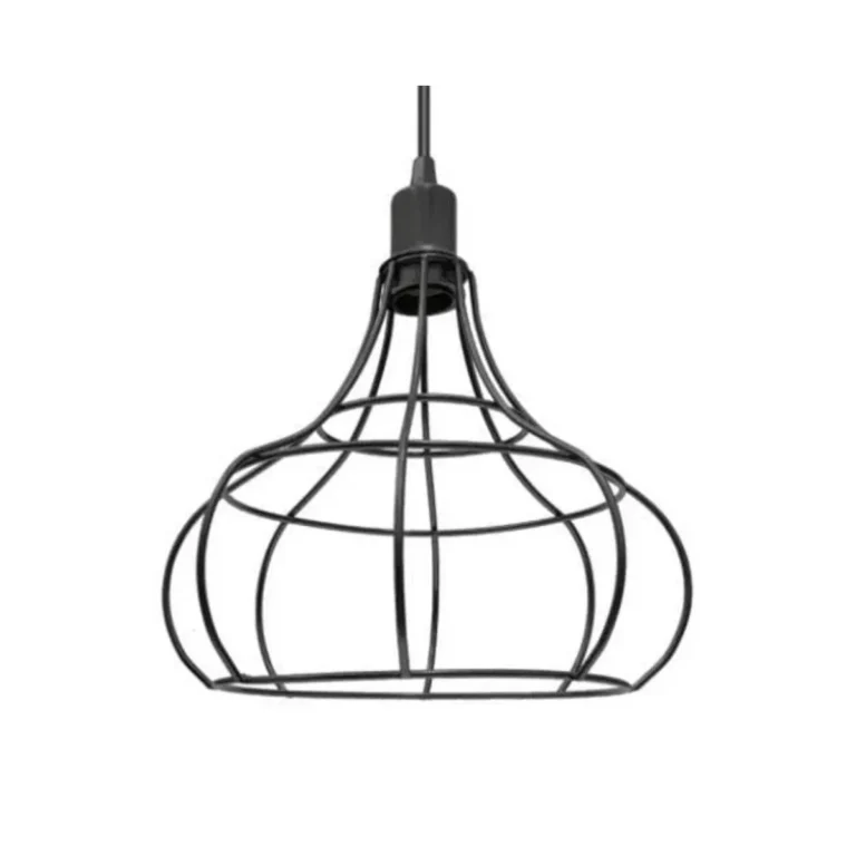 Pendente Aramado Balao Aladim Preto e - 27 Lumanti