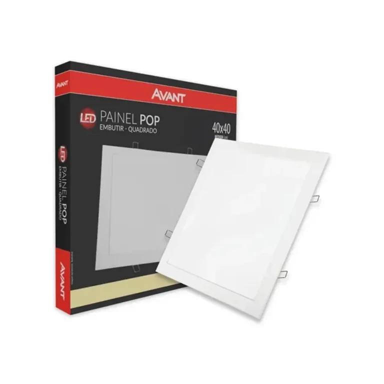 Luminária Embutir Qua - Slim - 40 - 4000K - 30W Avant