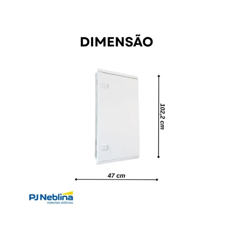Quadro 60 Disj 150A Tri Dcm Embutir Branca Moratori