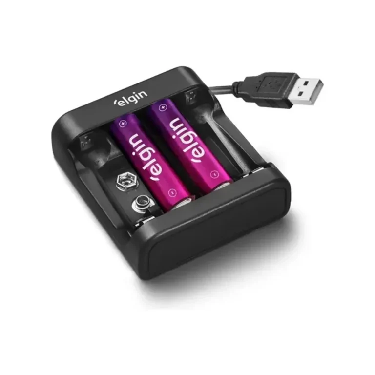 Carreg. de Pilhas USB com 2X Aa1500Mah