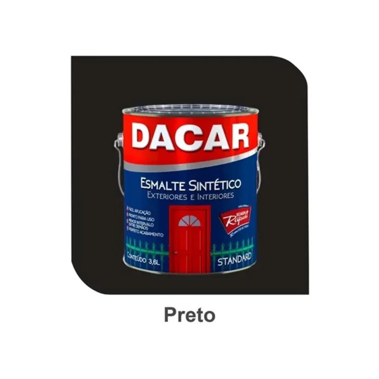 Tinta Esm Sint 3 6Lt Stand Preto
