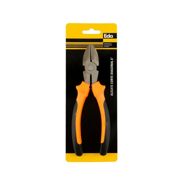 Alic Corte Diagonal 6" Cb Laranja/Preto