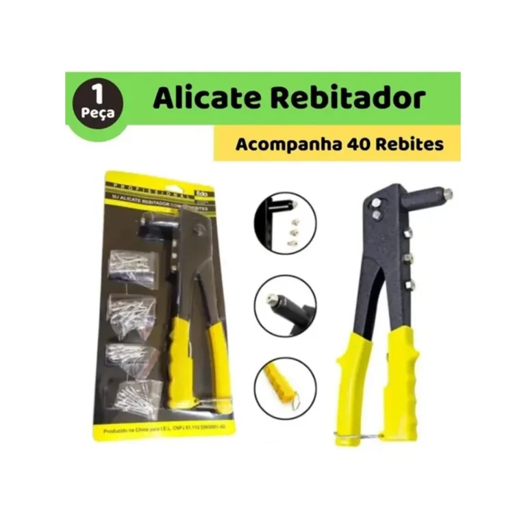 Alic Rebitador C/40 Rebites