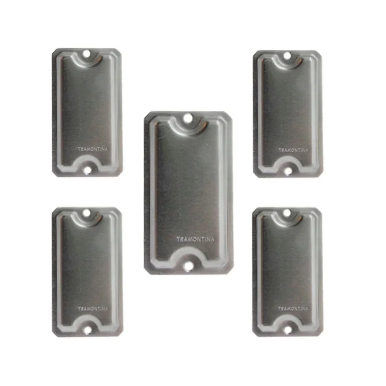 Placa P/ Condulete Metálico 1/2 e 3/4 - Cego Inca