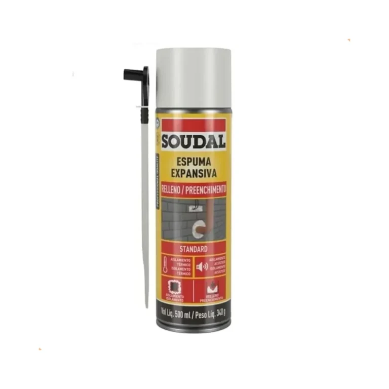 Espuma Expansiva Pu 340G/500Ml Soudal