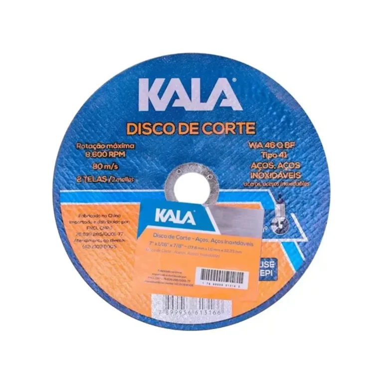 Disco Corte Fino Inox 7"X1,6Mmx22,2 mm. Kala
