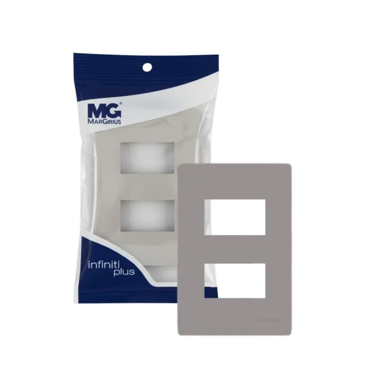Conj Placa 4x2 2 Postos Horiz Infiniti Margirus