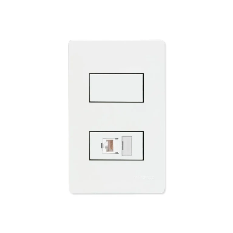 Conj Tomada Informatica RJ45 CAT5E 4x2 Infiniti Margirus