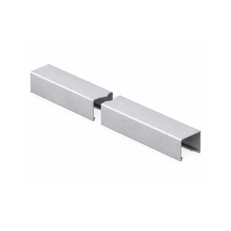 Tampa de Encaixe P/ Perfilado H - Pz 38 x 10 x 3000 mm Perfil Lider