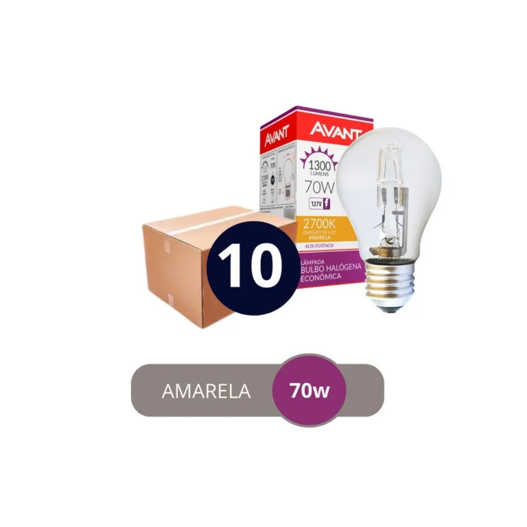 Lâmpada Halogena 70W Bulbo 127V Lumanti