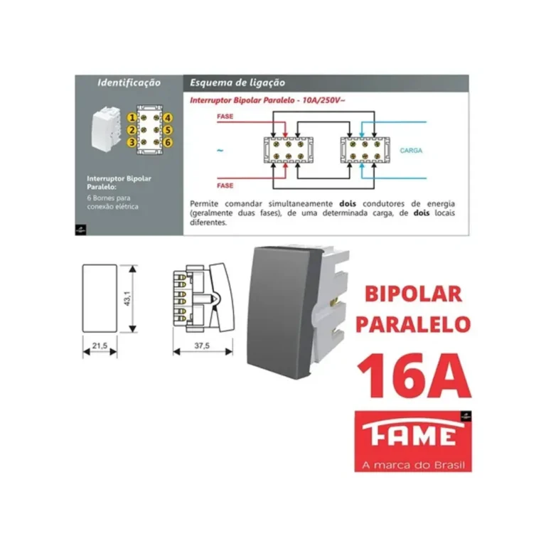Modulo Interruptor Paralelo Onix Fame