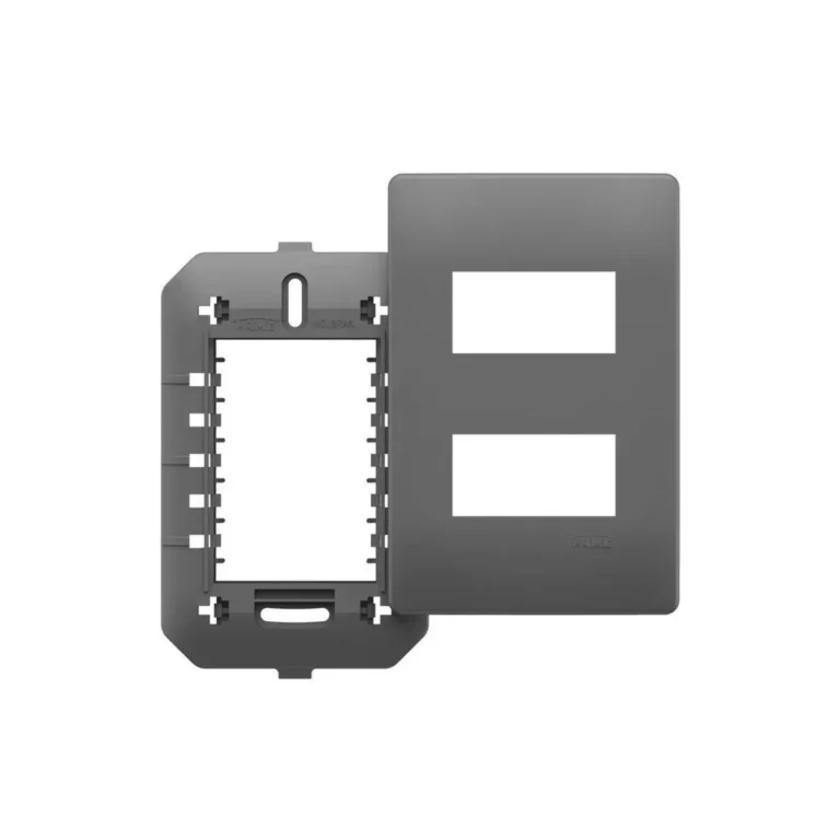 Placa 4 x 2 Onix 2 Modulos Distanciados com Suporte Sho Fame