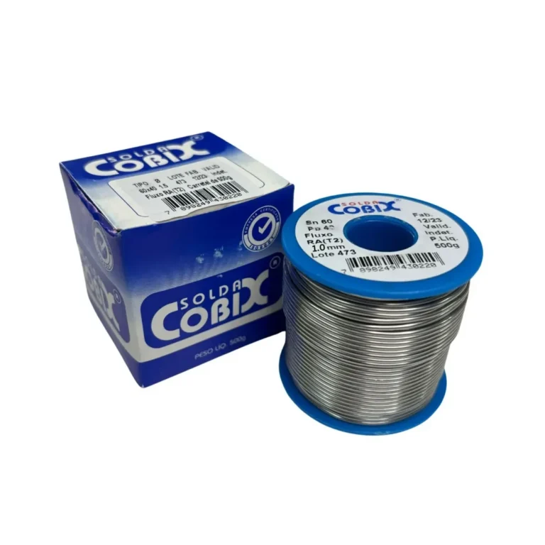 Rolo Solda 60x40 Fio 1,0 mm 500G Azul Soft