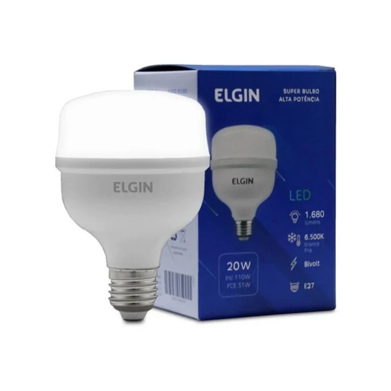 Lâmpada 20W Elgin 6500K Elgin