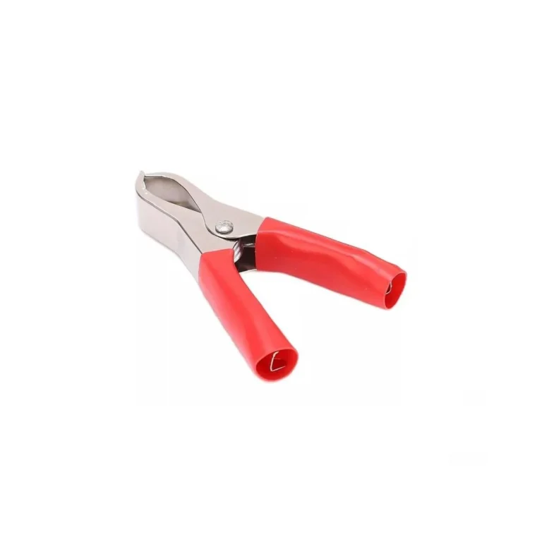 Garra Bateria 7,1 cm 30A Isolada Vermelha