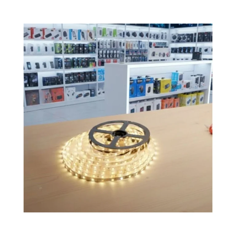 Fita de LED 3528Ww Branco Quente 5M 60 Leds por Metro Kapbom