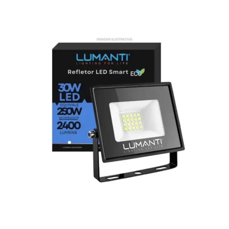 Refletor Smart Eco LED 30W 5500K Autovolt 2400 Lumens