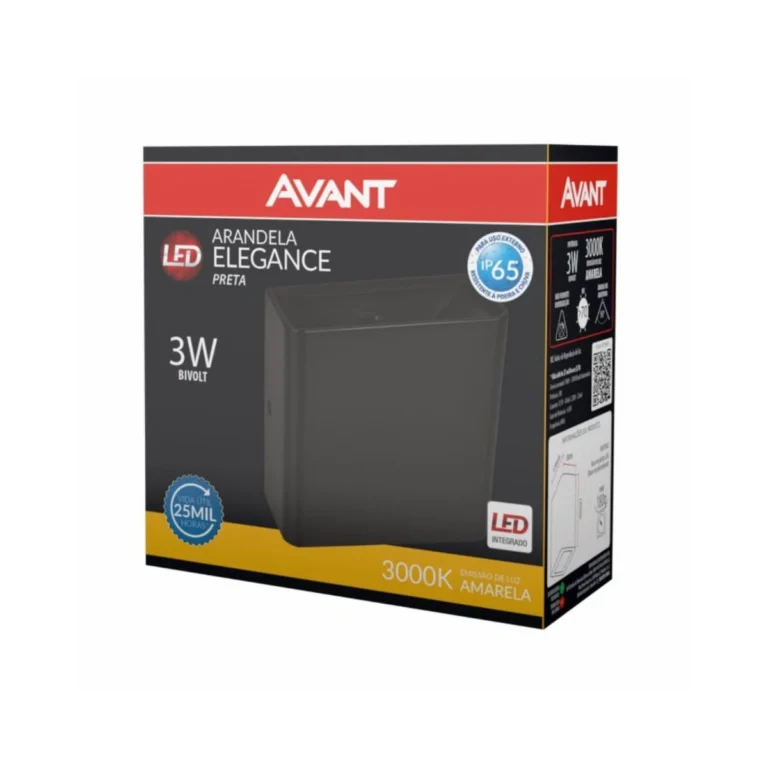 LED - Arand - Elegance - Due - IP65 - Mf - Am30 00K - 3W - Bivolt