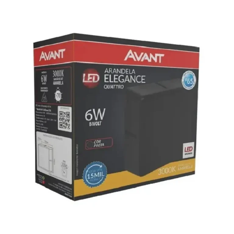 LED - Arand - Elegance - Quattro - IP65 - Pr - 3000K - 6W - Biv