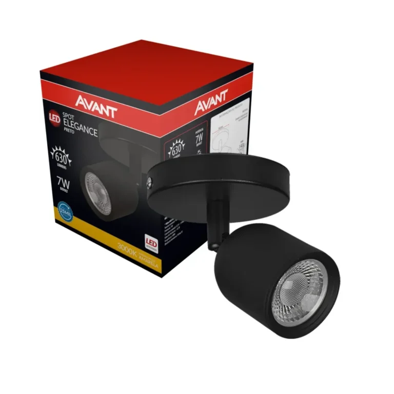 LED - Spot - Elegance - Sobr - Pr - 3000K - 7W - Biv - 630