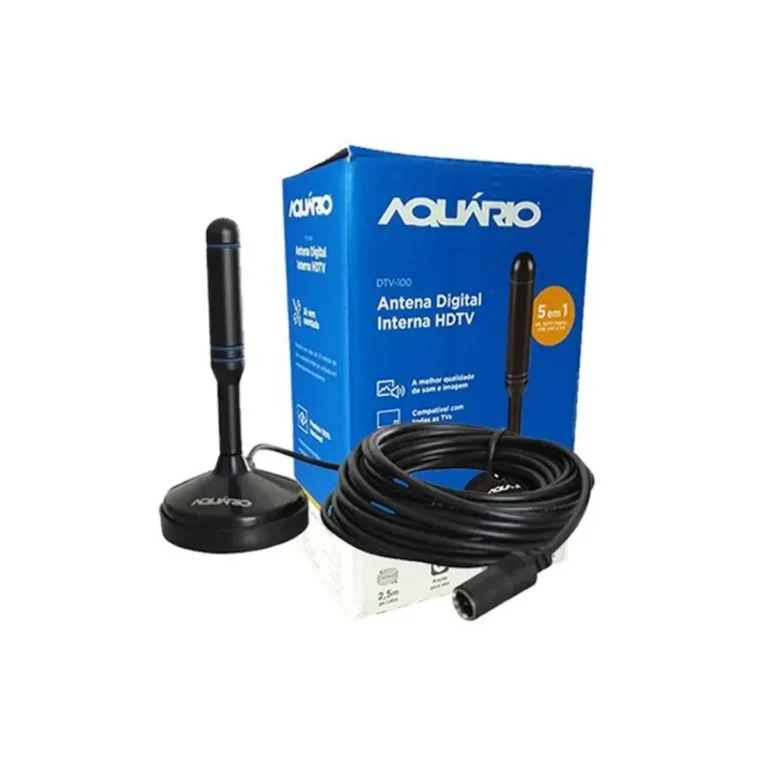 Antena Digital Hdtv Aquario Dtv - 100