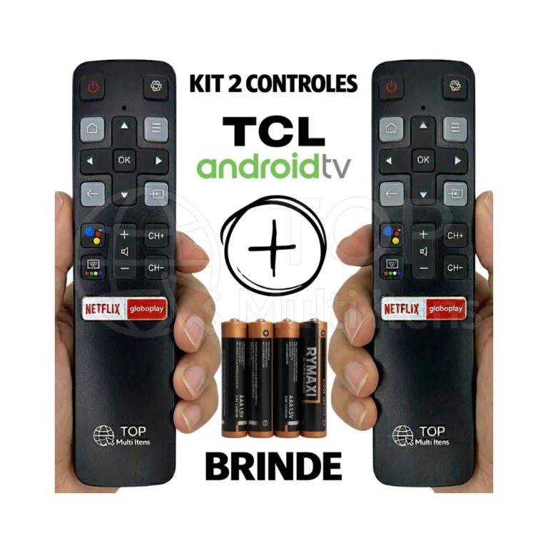 Controle TCL Smart Rc802V
