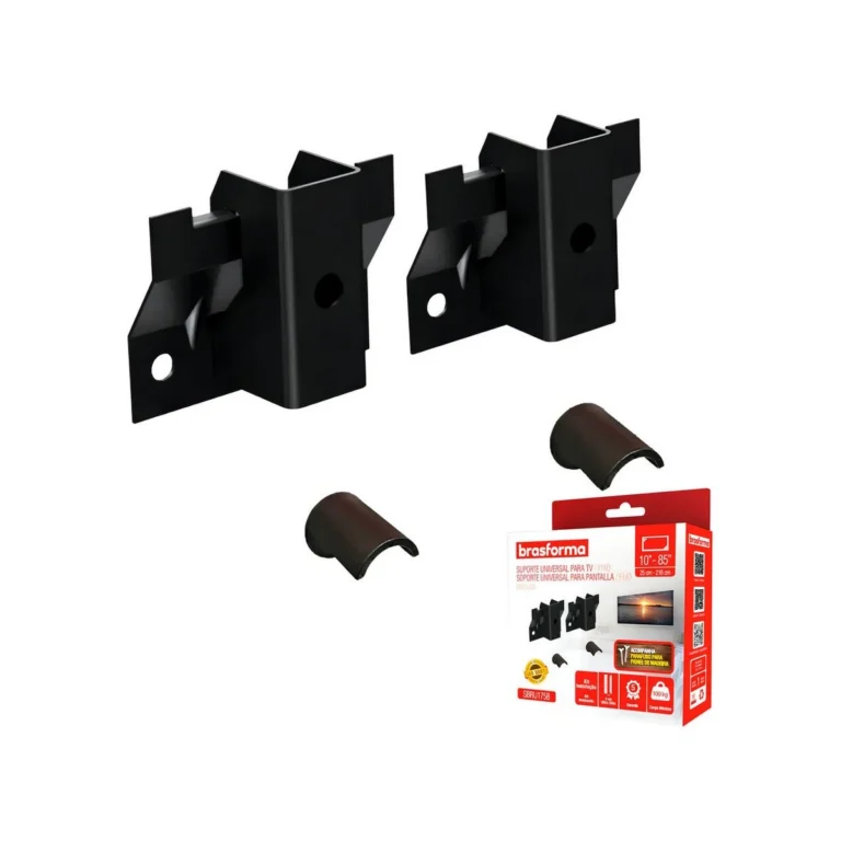 Suporte Preto Fixo TV Lcd/Plasma Ate 85 Sbru1758